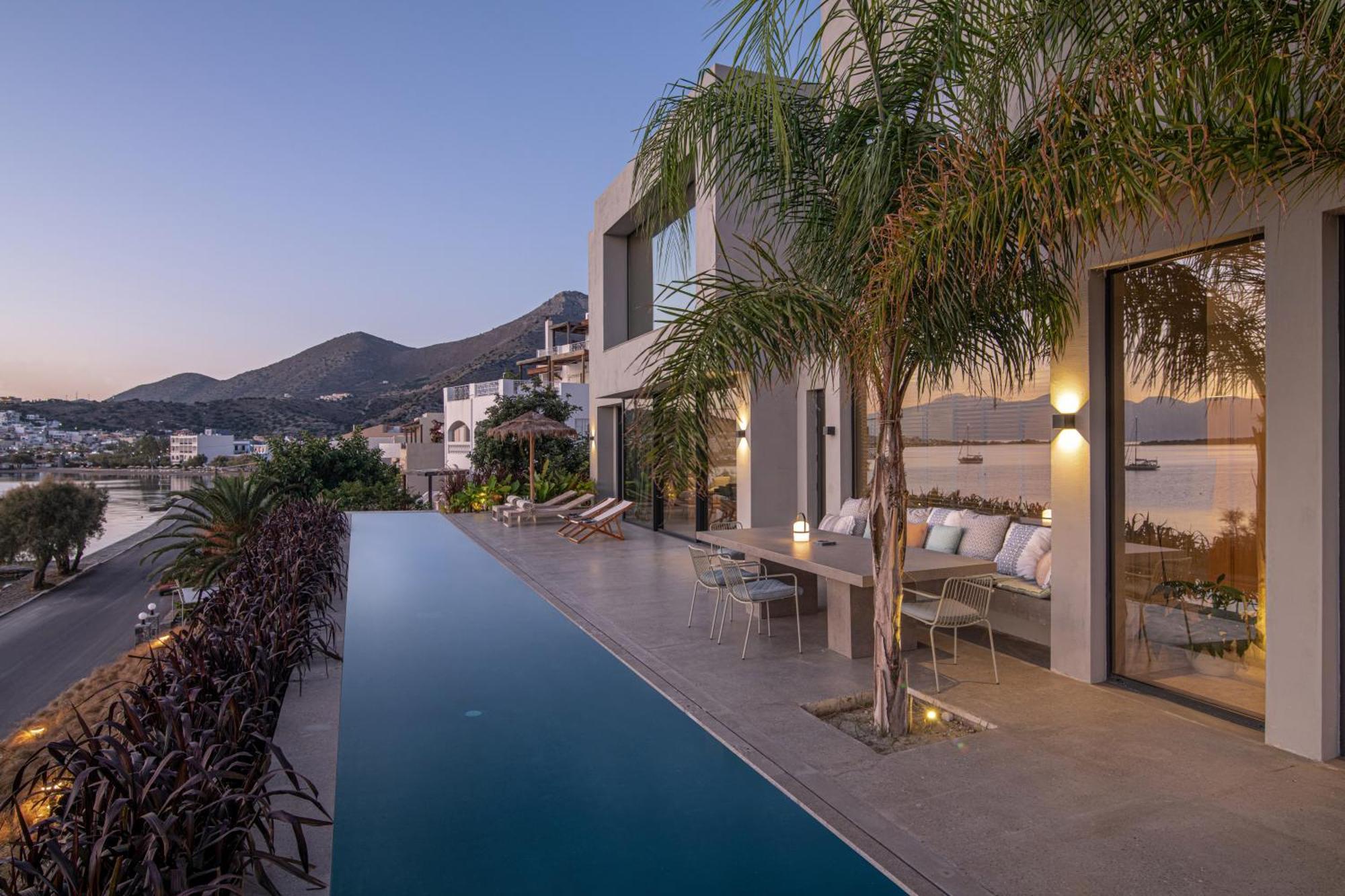 Elounda Gulf Sunrise Villa מראה חיצוני תמונה